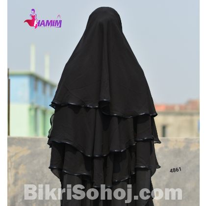 5 Part Malaysian Chiffon Ready Hijab (HMF)